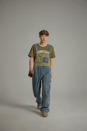 Vintage Oversize Denim Overalls