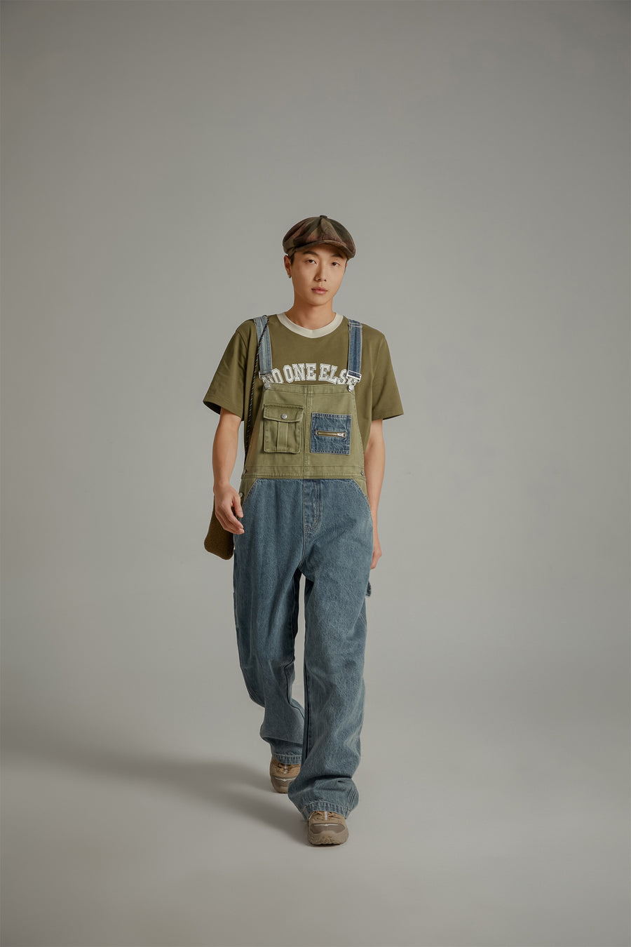 CHUU Vintage Oversize Denim Overalls