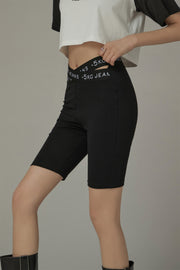 Slim Biker Shorts