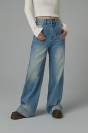 Chuu Babe Loose Fit Denim Jeans