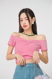 For The New Moon Off-Shoulder Top