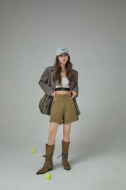 Jungle Raider Khaki Wide Shorts