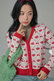 Chuu Cherry Princess Color Cardigan