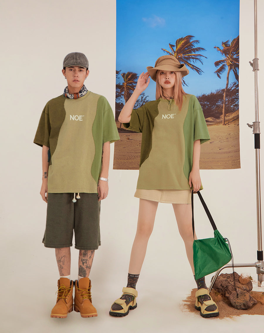 CHUU Oversized Camo T-Shirt