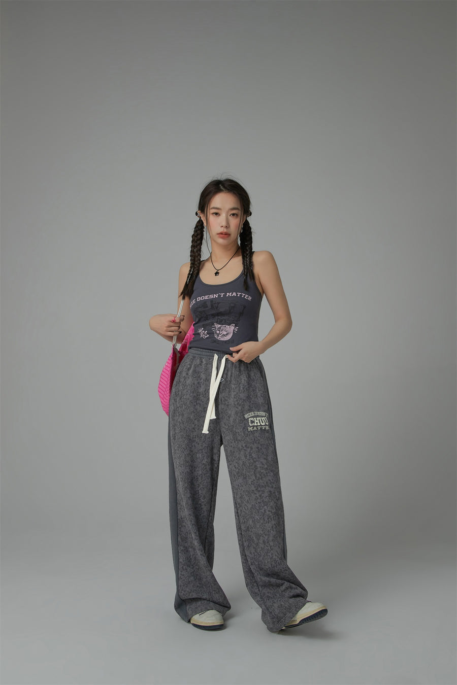 CHUU Leopard Chuu Matters Sweatpants