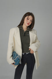 I Bloom And Grow Tweed Wool Jacket