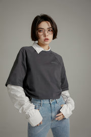 Raglan Cropped T-Shirt