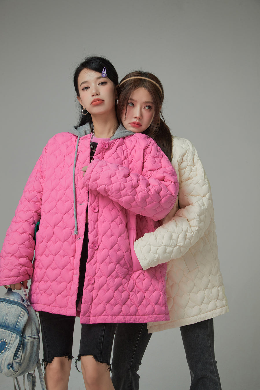 CHUU Light That Is Shining Loose-Fit Padded Jacket