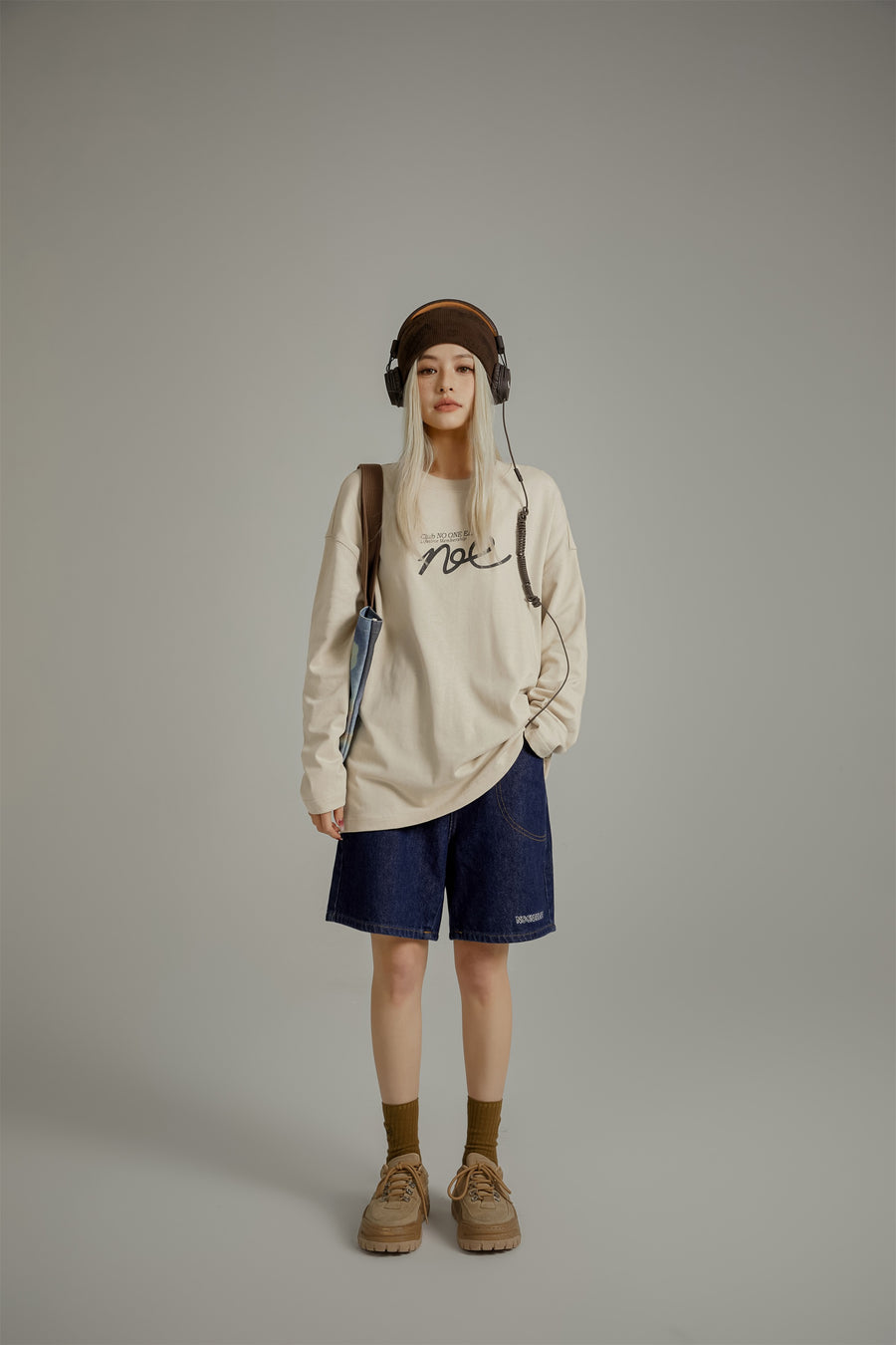 CHUU Club Noe Loose Fit Long Sleeve T-Shirt