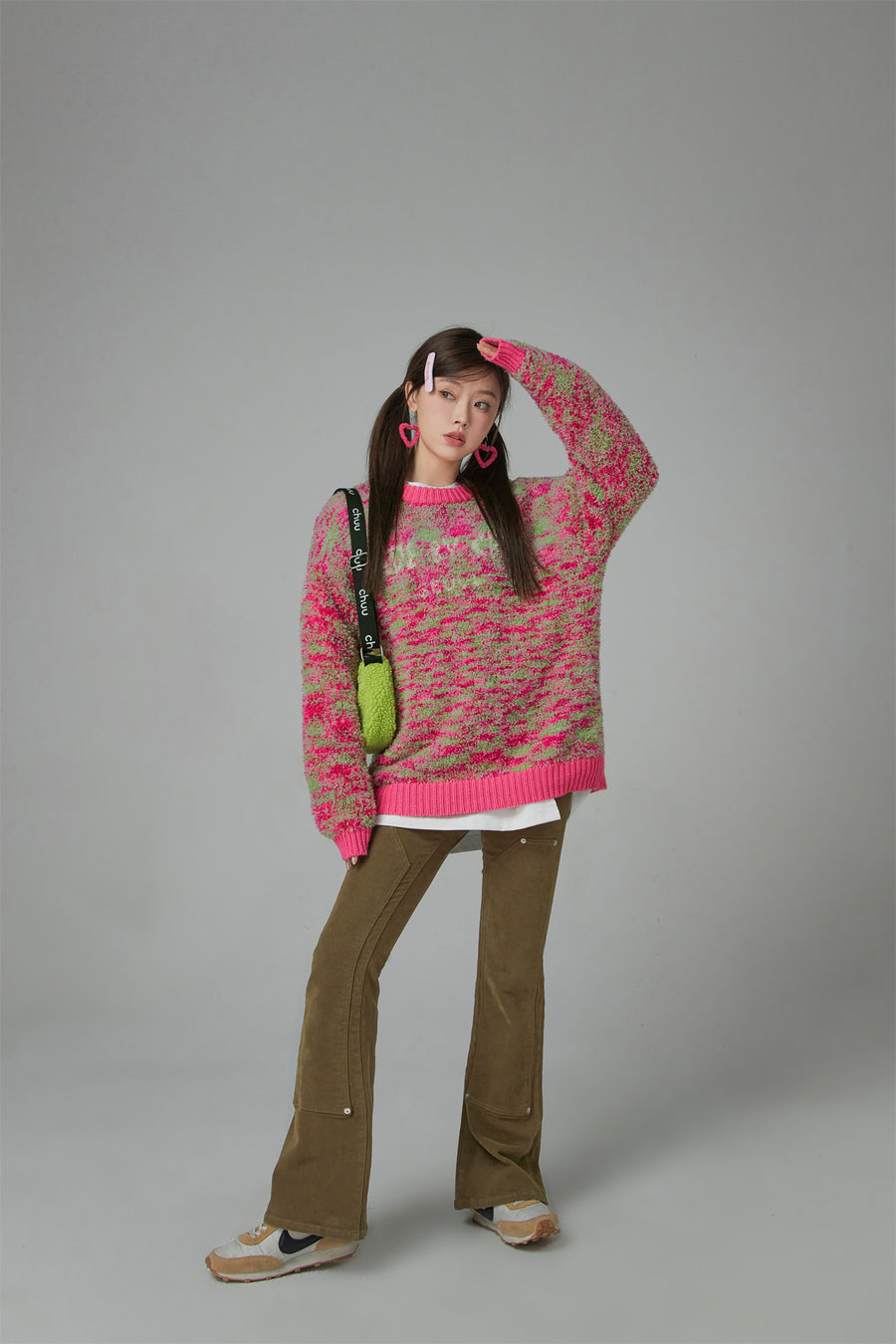 CHUU Like Serendipity Loose Fit Knit Sweater