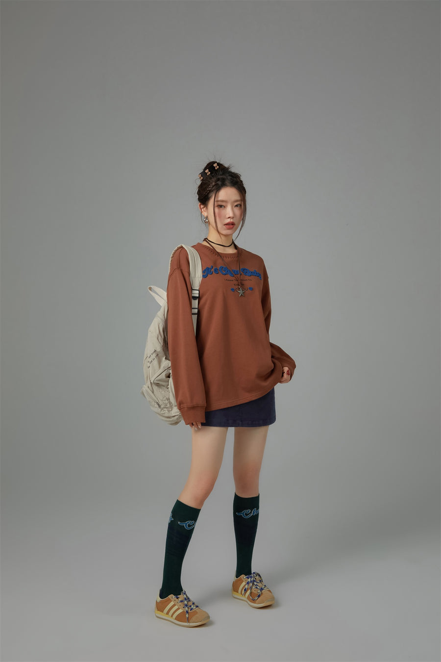 CHUU In My Space Vintage Loose Fit T-Shirt