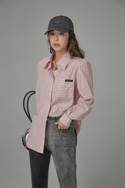 A Change Of Heart Stripes Shirt