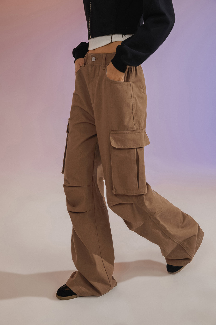 CHUU Cargo Wide Pants