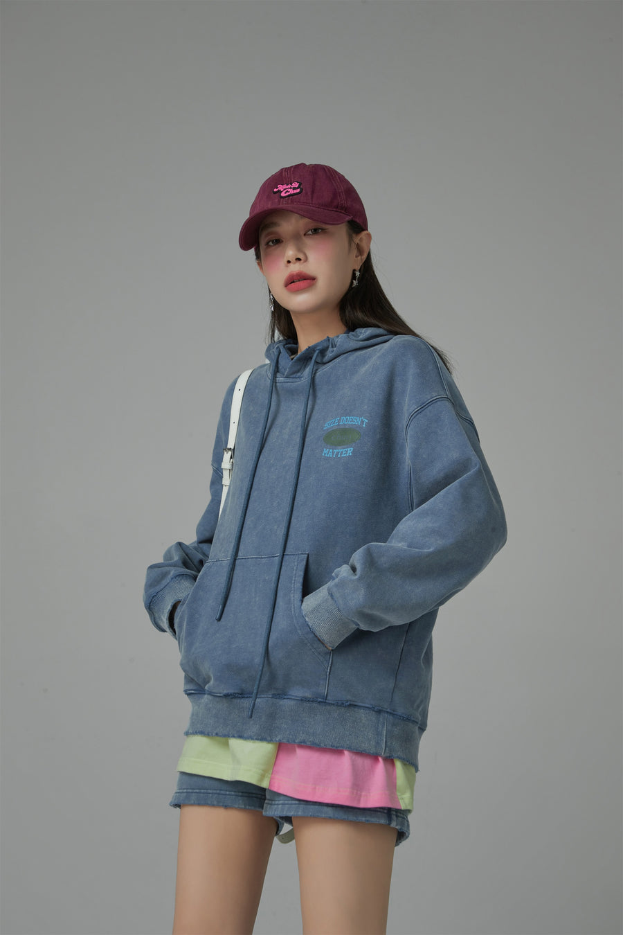 CHUU Size Doesnt Matter Cotton Overfit Hoodie