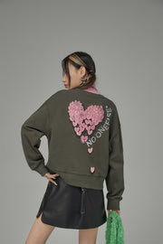 It Is Raining Hearts Sweatshirt