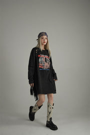 Million Hippies Sweatshirt Dress