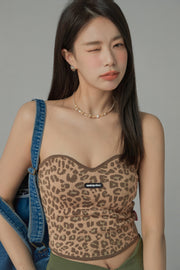 Leopard Tube Top