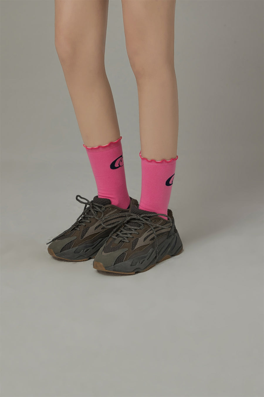 CHUU Rippled Color Socks