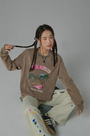 Pearl Mansion Loose Fit Long Sleeve T-Shirt