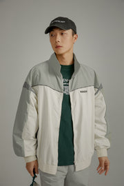 Color Matching Loose Fit Field Jacket