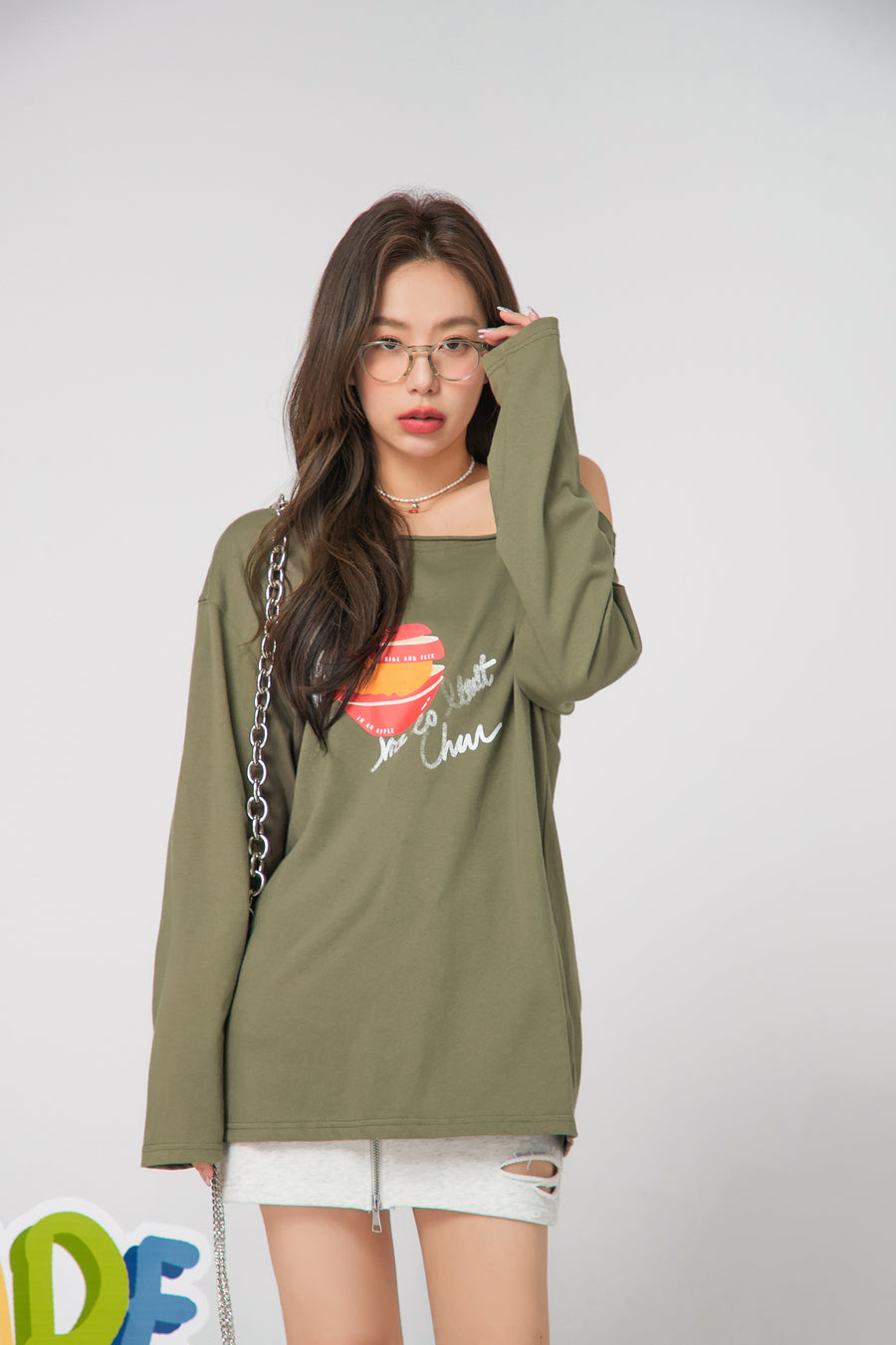 CHUU The Apple Of My Eye Loosefit Top