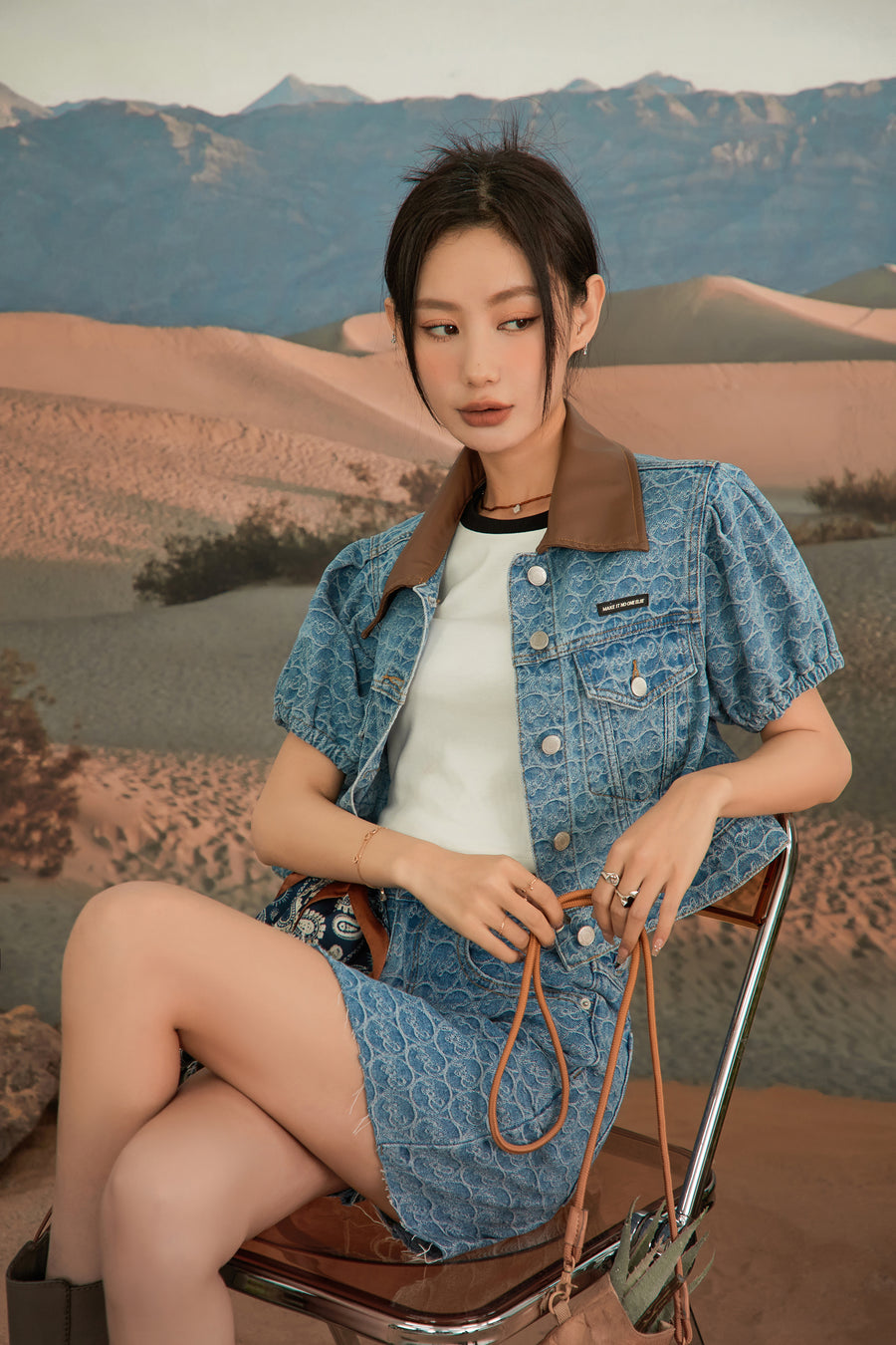 CHUU Remarkable Story Denim Jacket