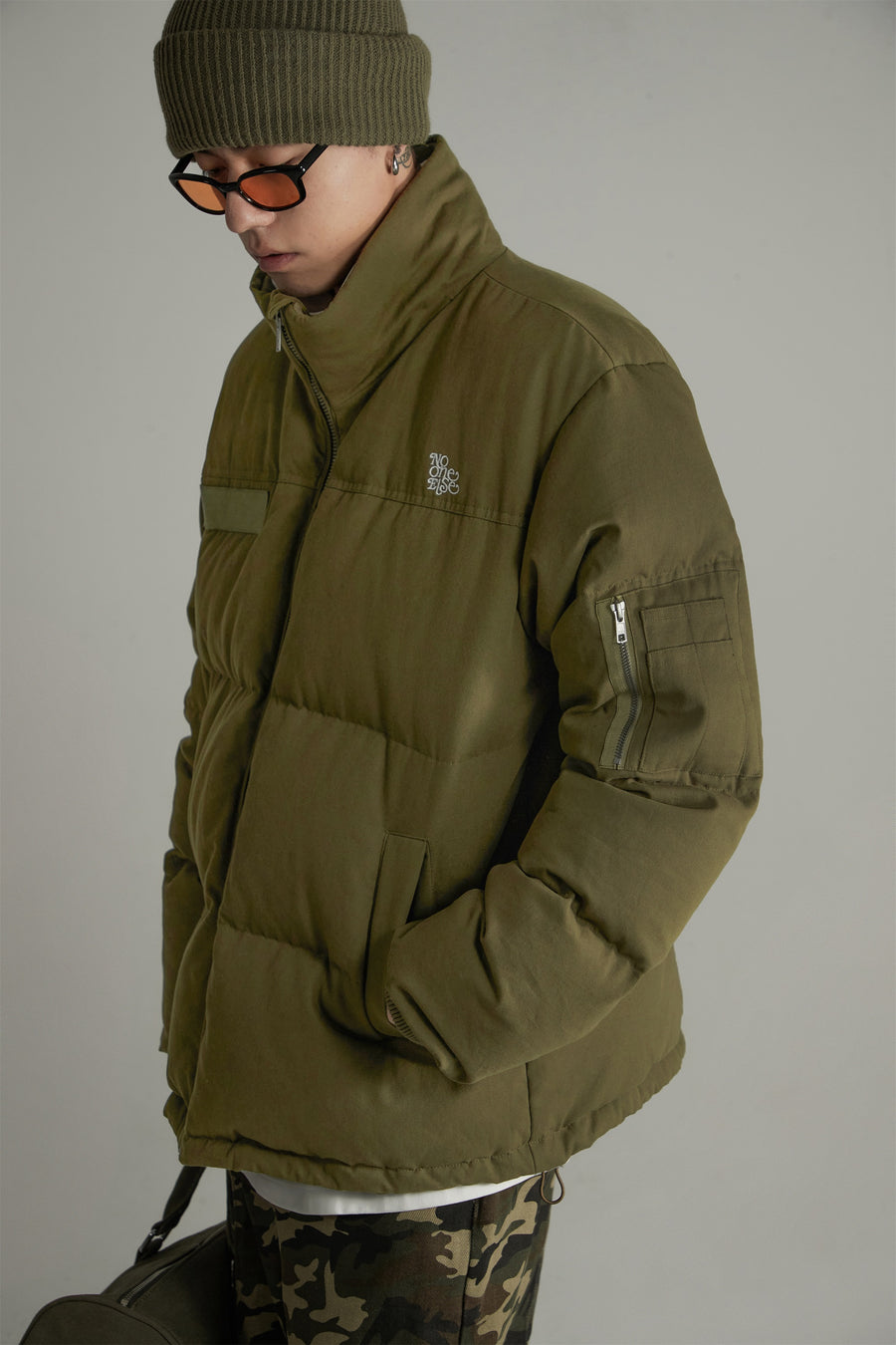 CHUU No Number Duck Down Puffer Coat