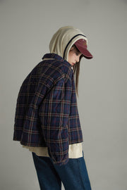 Check Shirt Overfit Jacket