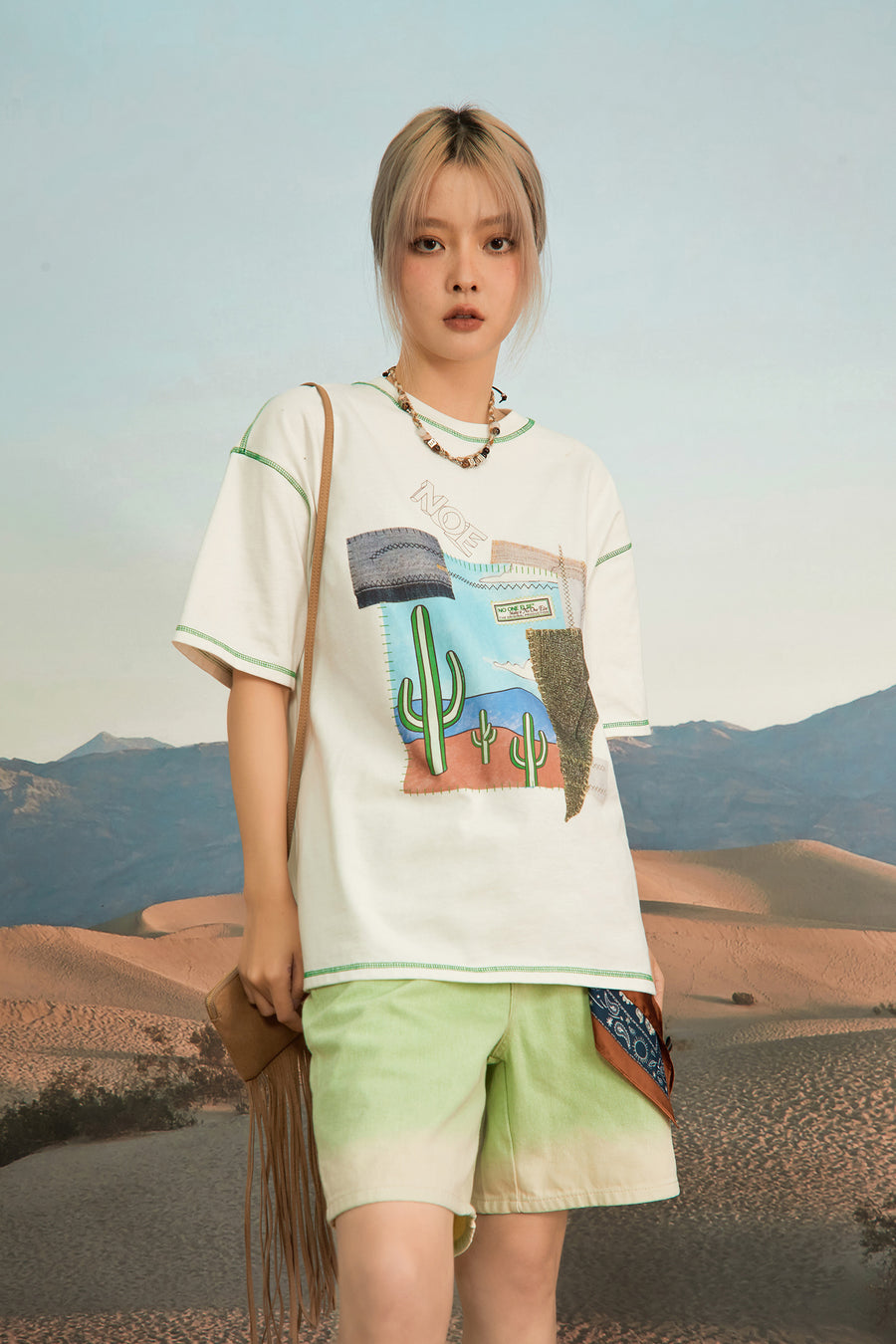 CHUU Maintain Balance Printed T-Shirt