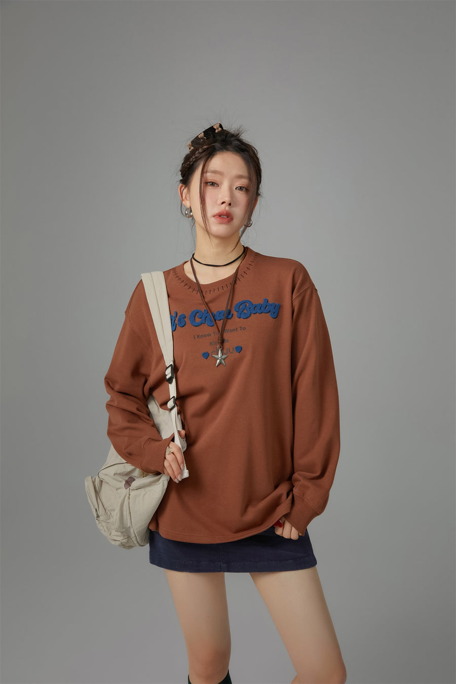 CHUU In My Space Vintage Loose Fit T-Shirt