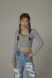 U-Neck Cropped T-Shirt