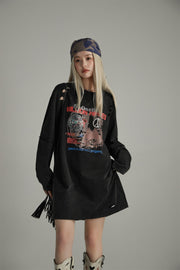 Million Hippies Sweatshirt Dress