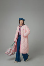 Cute Quilted Long Coat