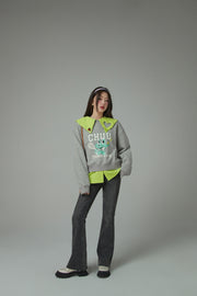 Tennis Frog Loose Fit Sweatshirt