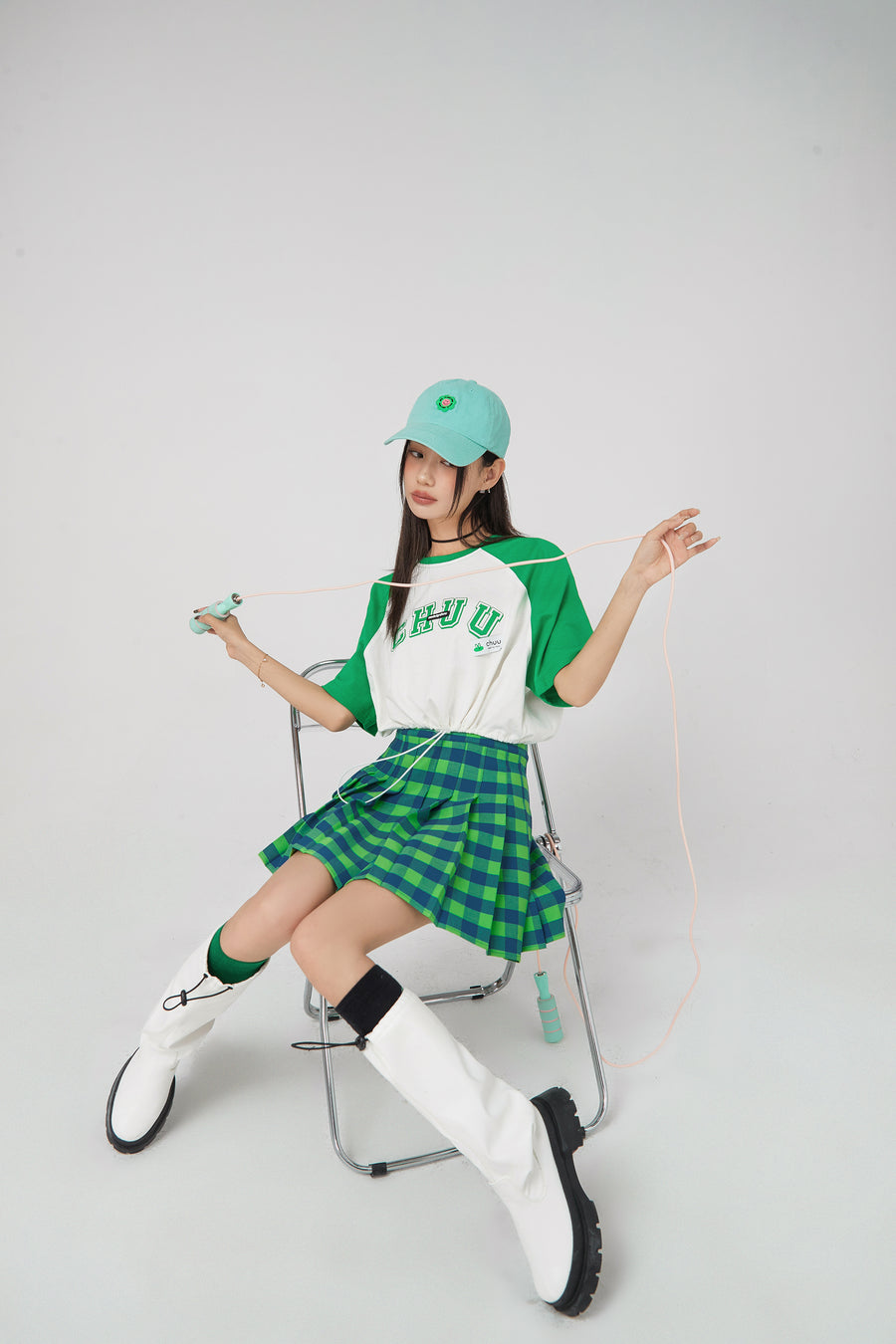 CHUU So Many Cool Possibilities Crop Top