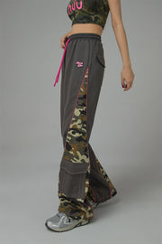 Camouflage Bands Jogger Pants