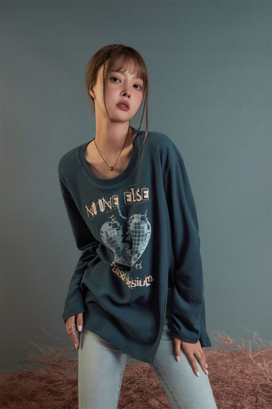 CHUU Goodbye Disco Long Sleeve T-shirt