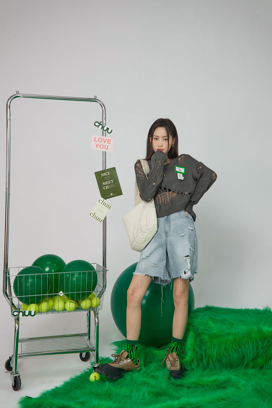 CHUU Get To Know The Real You Knit Sweater