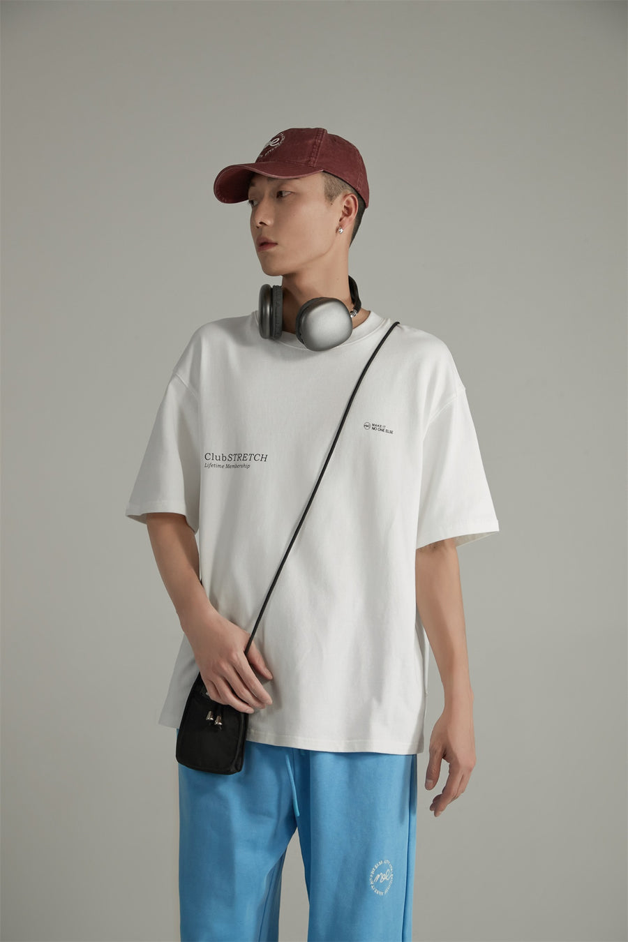 CHUU Club Stretch Box Short Sleeve T-Shirt