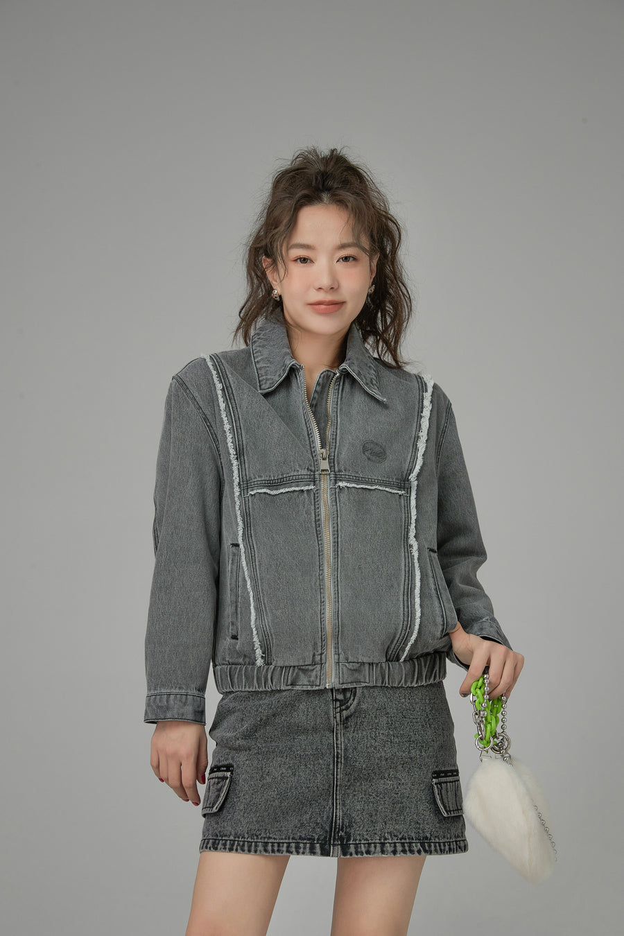 CHUU Always Better Together Denim Jacket