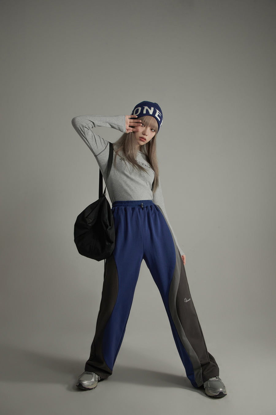 CHUU Color Matching Waves Jogger Pants