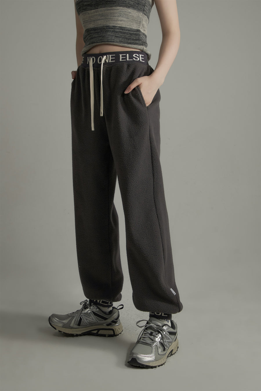 CHUU Waistband Wide Jogger Pants