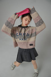 Crazy Chill Ribbed Loose Crop Knit Sweater