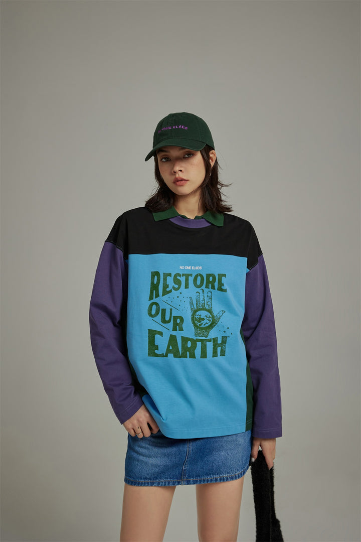 Restore Our Earth Long-Sleeved Top