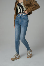 Heart Pocket Skinny Jeans