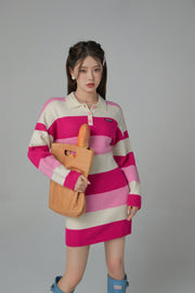 All I Will Ever Need Striped Knit Dress