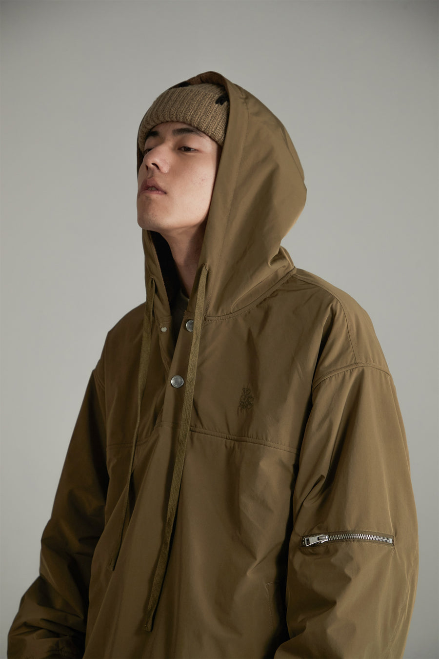 CHUU String Hooded Jacket