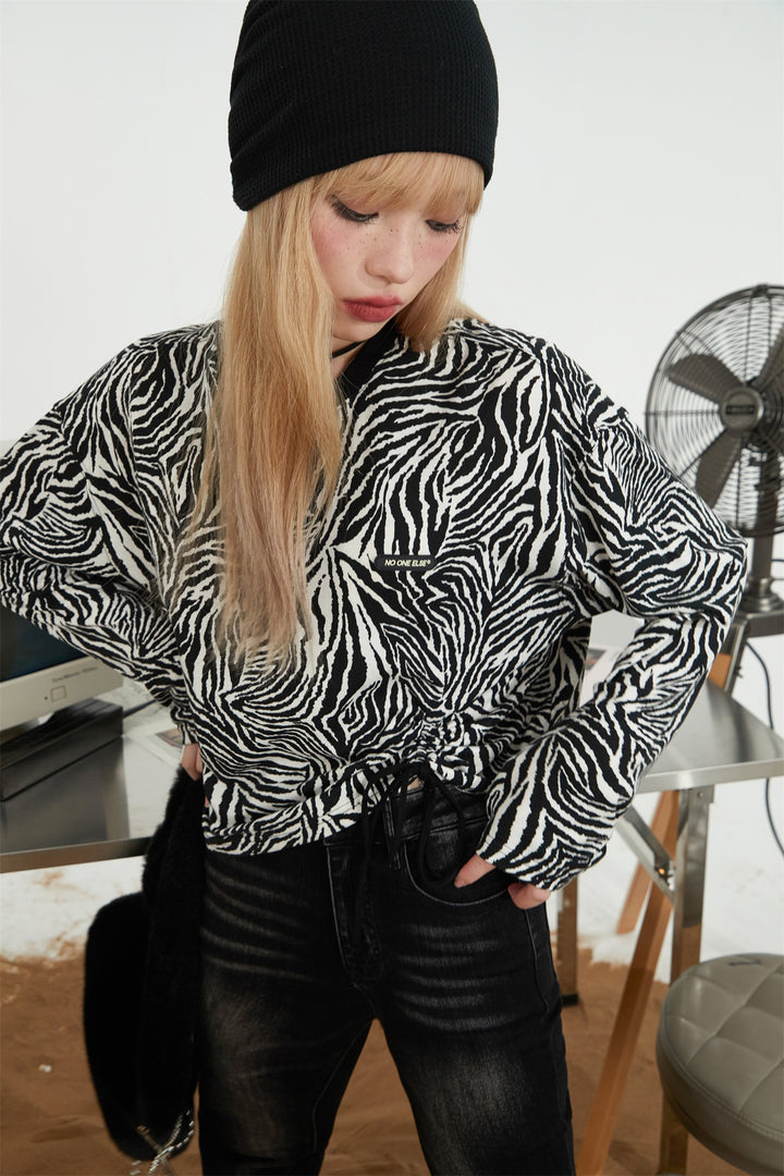 Zebra String T-Shirt