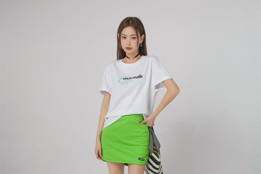 CHUU Chuumade Logo Simple T-Shirt