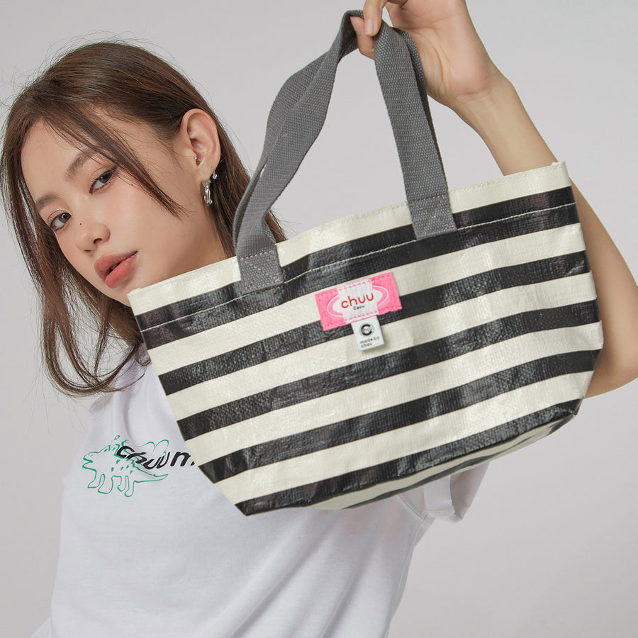 CHUU Striped Eco Shopping Bag